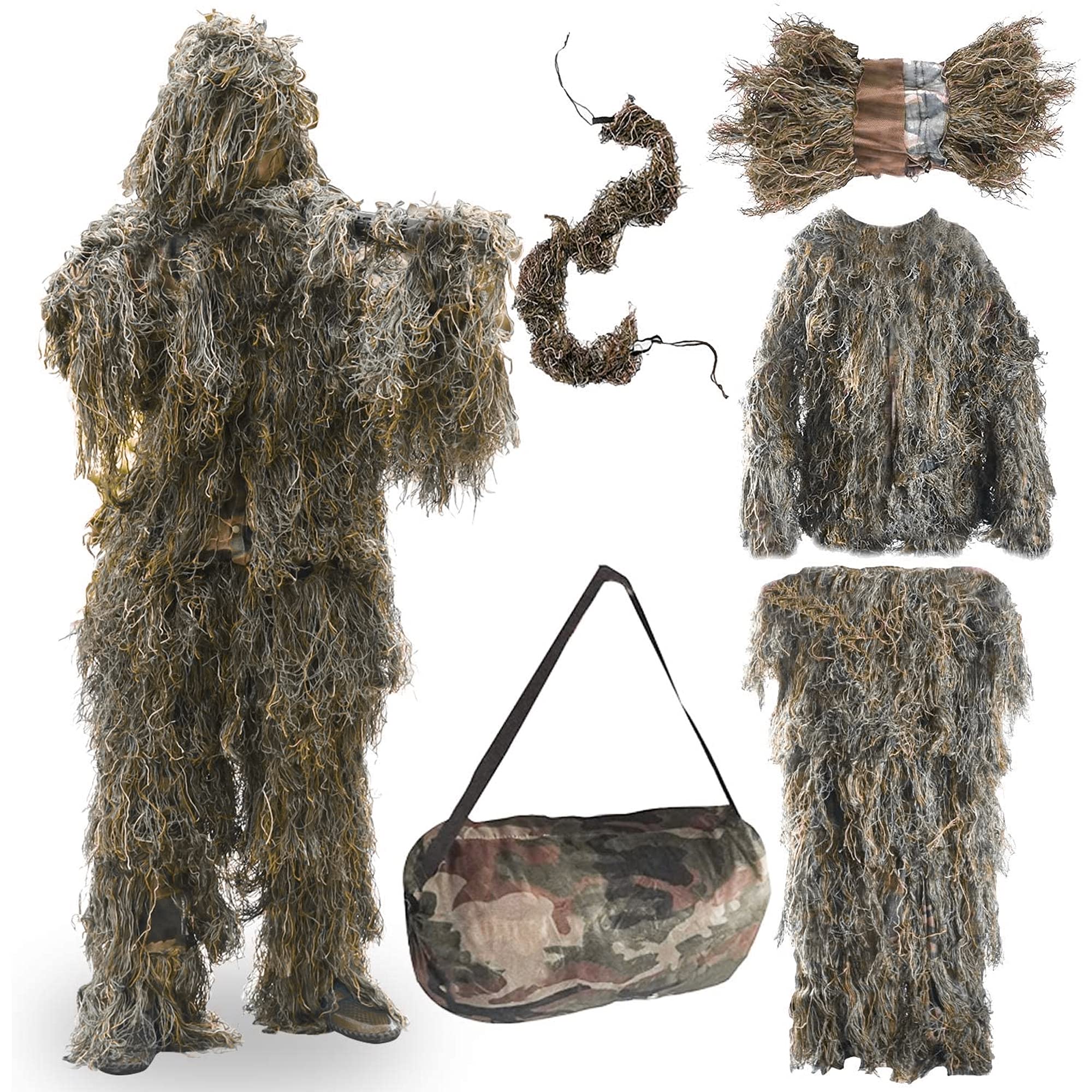 Ghillie Suits for Men, Desert Yellow