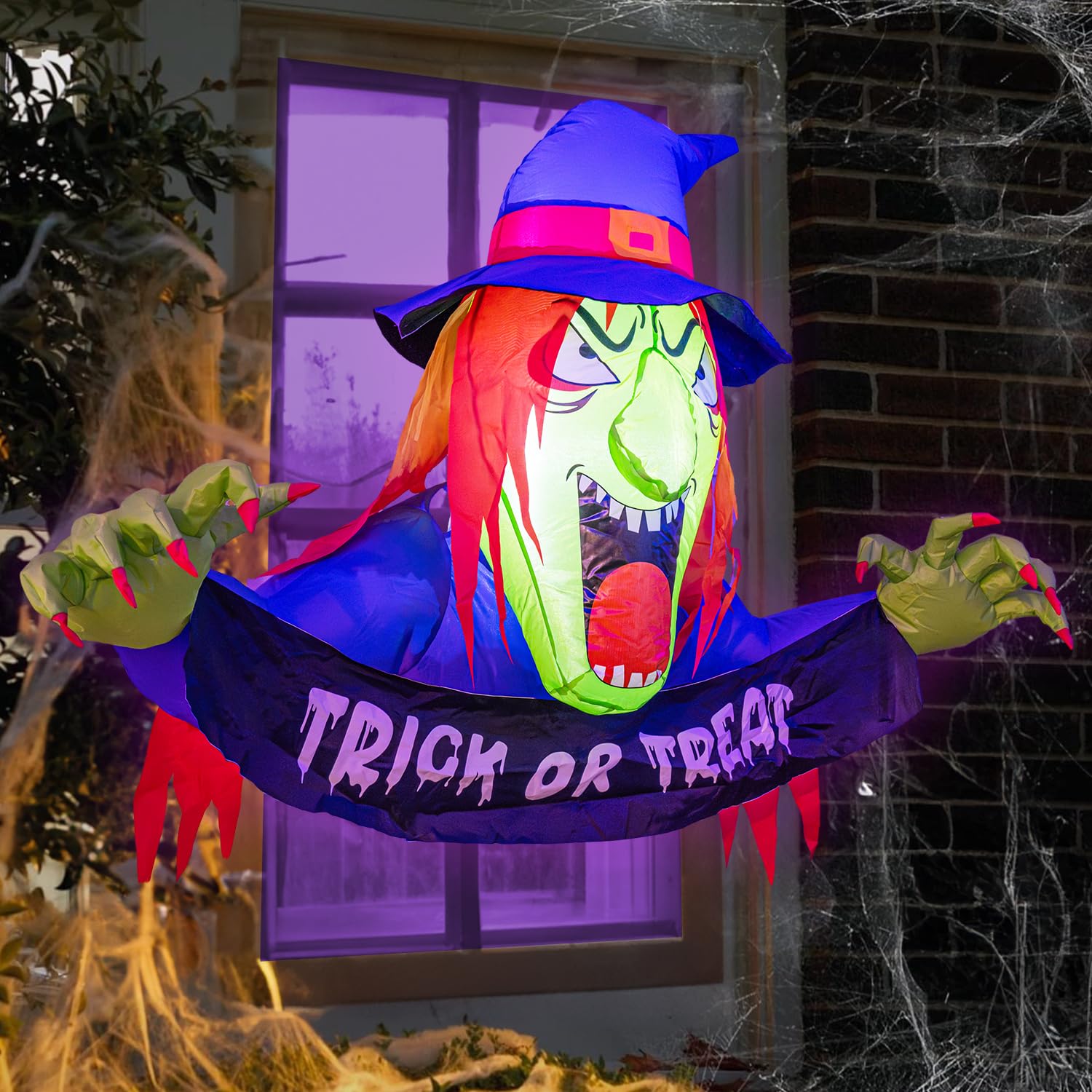 3.5 FT Halloween Witch Inflatable